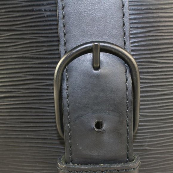 Louis Vuitton Black Epi Leather Noir Sac a Dos Sling Backpack with Pouch 1LV1103 - Picture 11 of 12